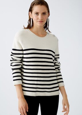 Oui Viscose Blend Pullover