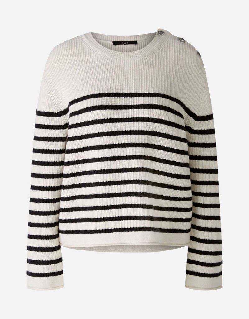 Oui Viscose Blend Pullover