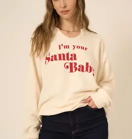 Project Social T Santa Baby Sweatshirt