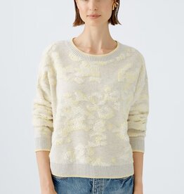 Oui Knitted Jacquard Pullover