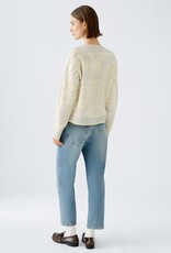 Oui Knitted Jacquard Pullover