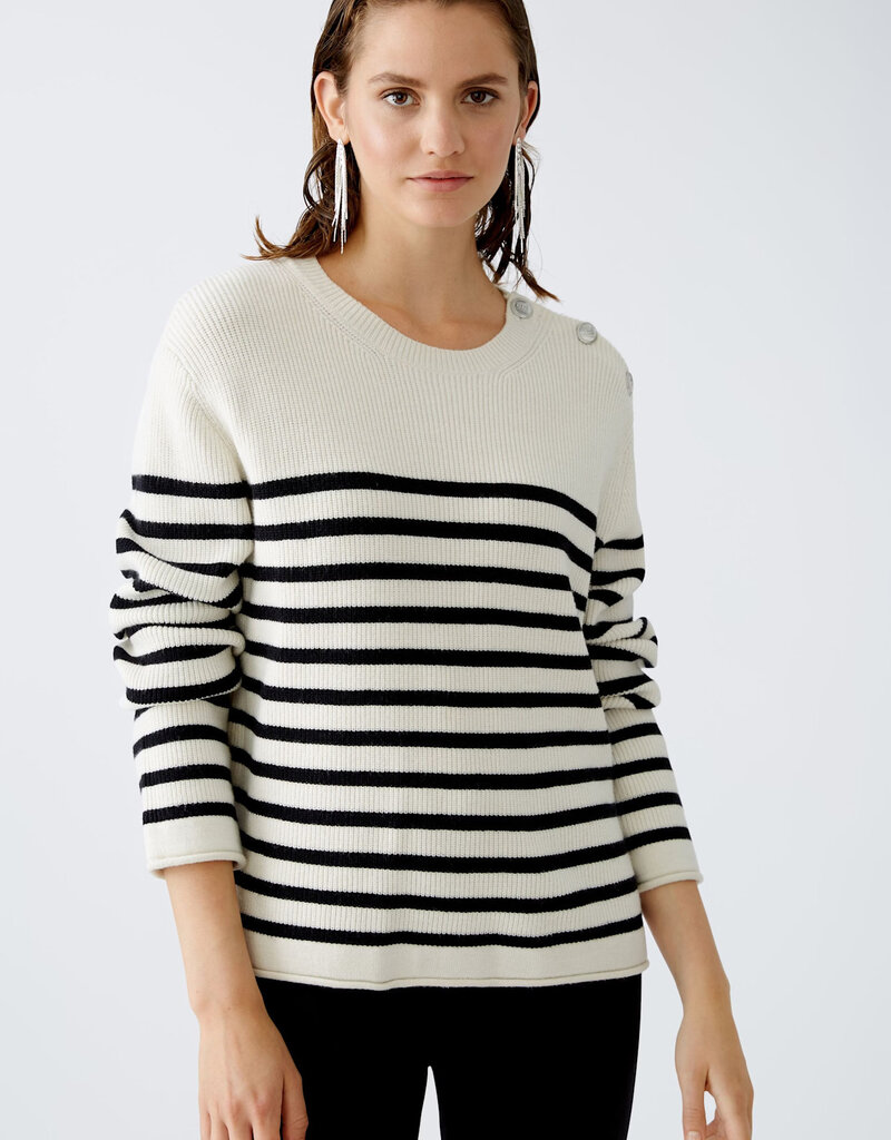 Oui Viscose Blend Pullover