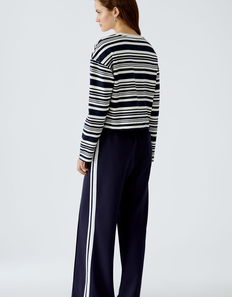 Oui Bonjour Amour Print Sweatshirt