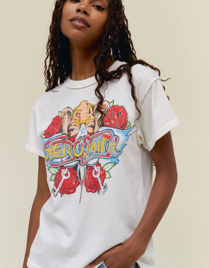 Daydreamer Aerosmith Permanent Vacation Reverse Tour Tee