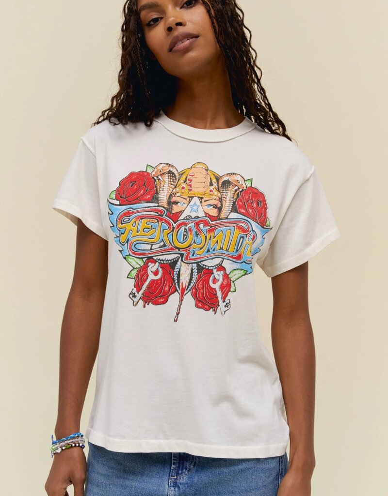 Daydreamer Aerosmith Permanent Vacation Reverse Tour Tee