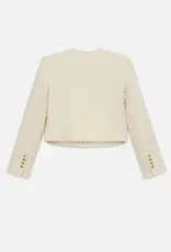 Frame Cropped Button Jacket