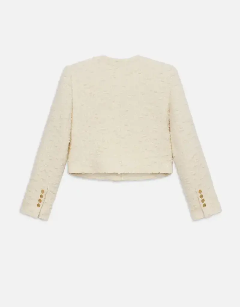Frame Cropped Button Jacket