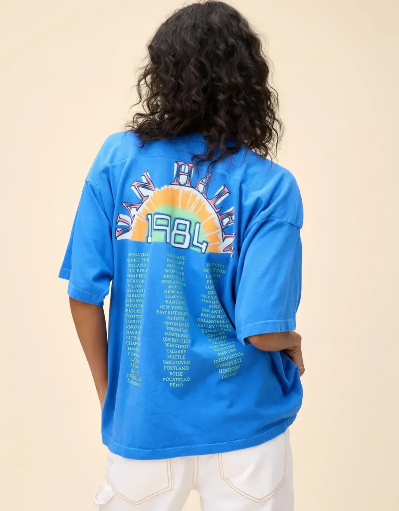 Daydreamer Van Halen 1984 Oversized Jersey