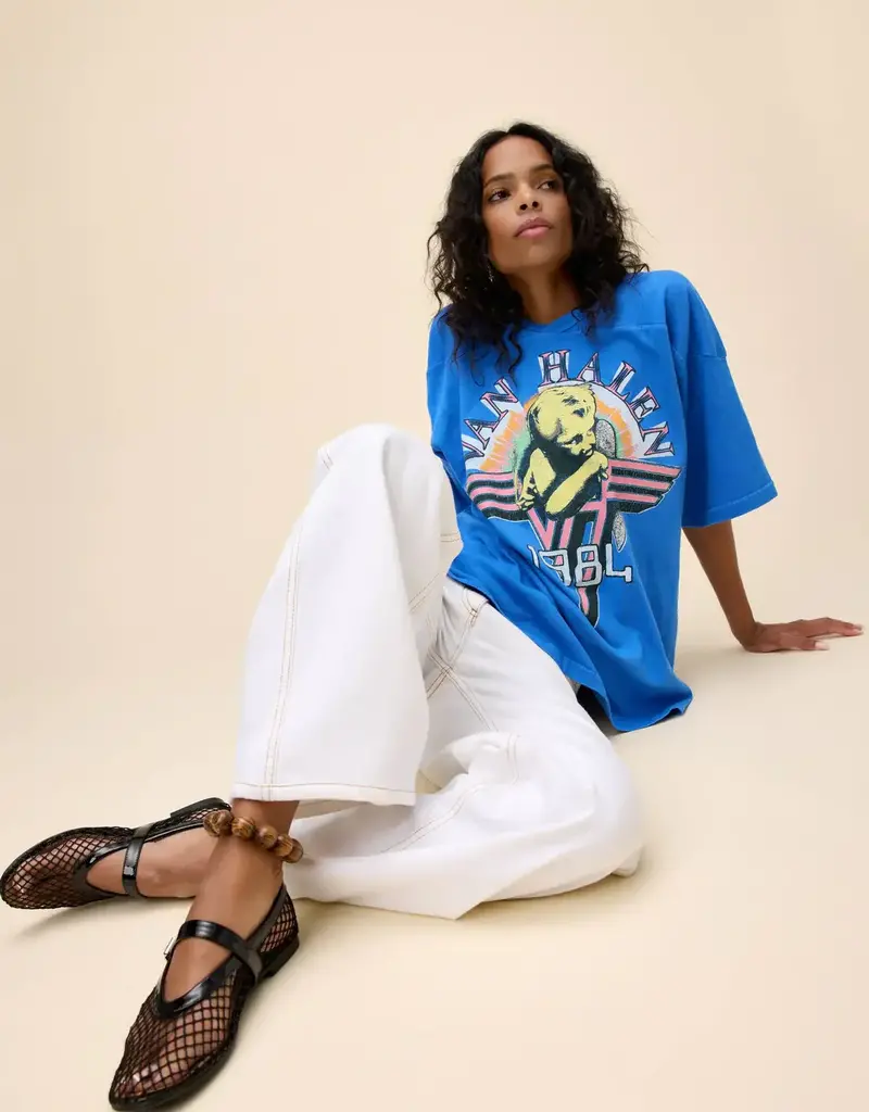 Daydreamer Van Halen 1984 Oversized Jersey