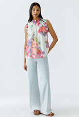 Oui Chiffon Printed Blouse