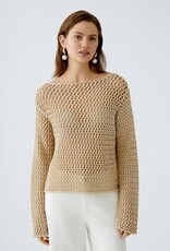 Oui Mesh Pullover