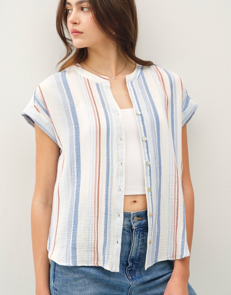 Scout Suzy Button Up Top