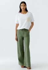 Oui Tee w/ Crocheted Breast Pkt