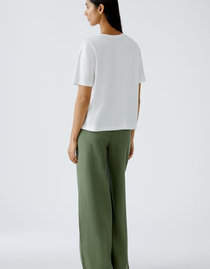 Oui Tee w/ Crocheted Breast Pkt