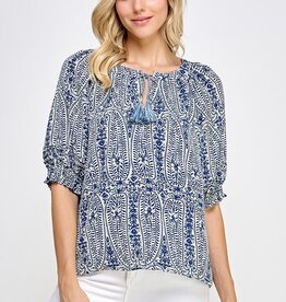Scout Greer Paisley Blouse