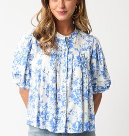 Scout Sage Floral Shirt