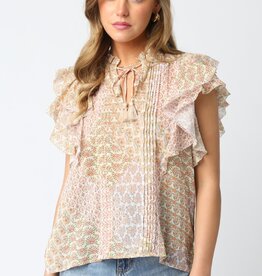 Scout Kirsh Ruffled Shirt