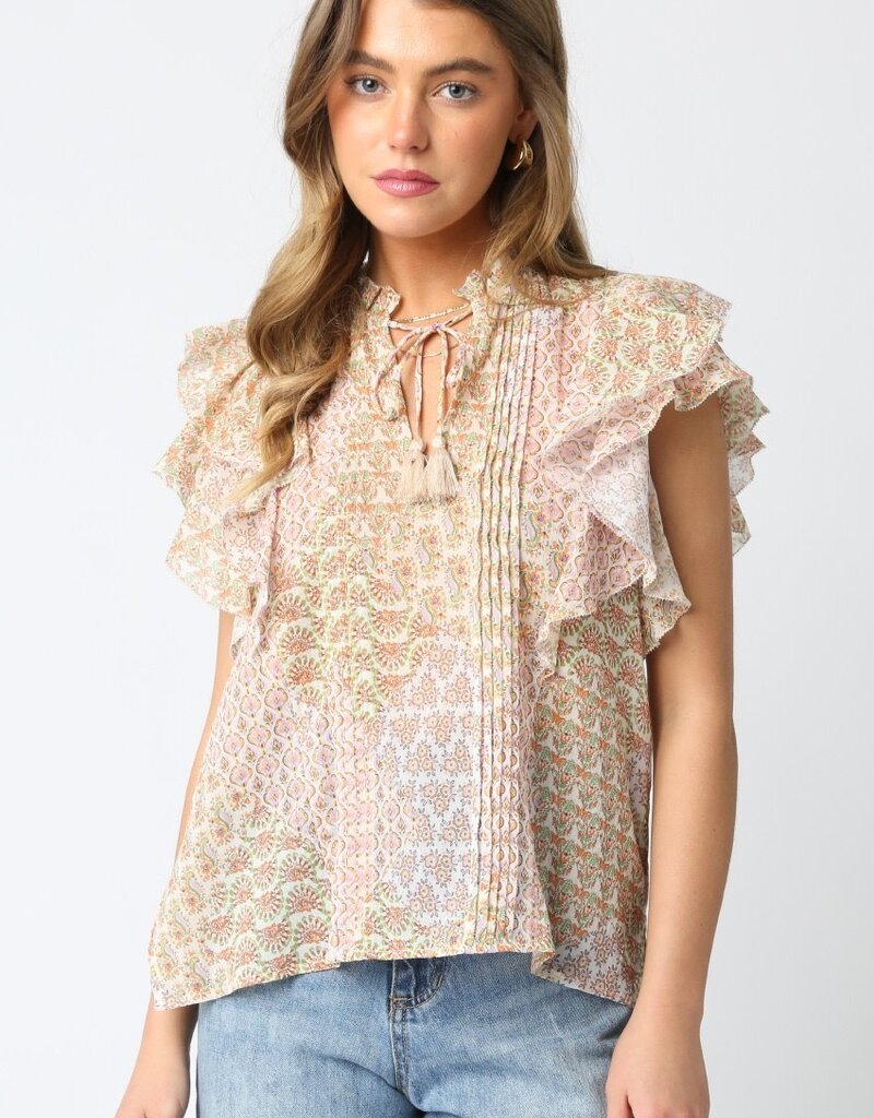 Scout Kirsh Ruffled Shirt