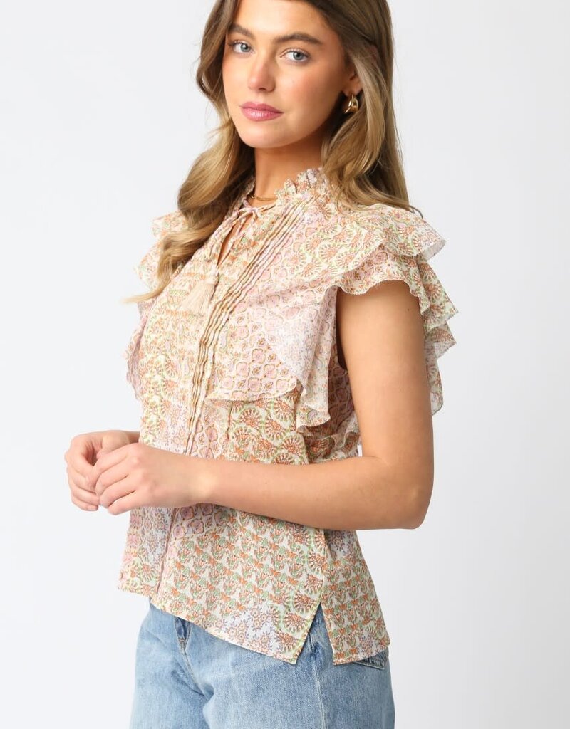 Scout Kirsh Ruffled Shirt