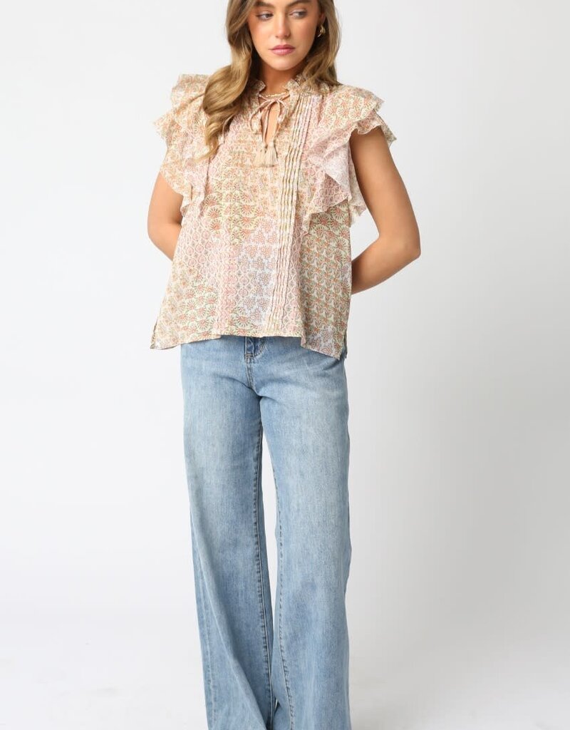 Scout Kirsh Ruffled Shirt