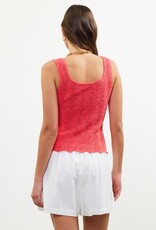 Scout Molly Pointelle Knit Tank