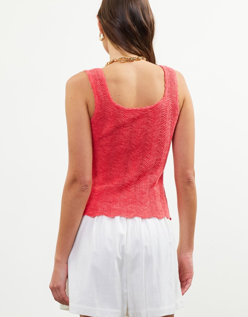 Scout Molly Pointelle Knit Tank