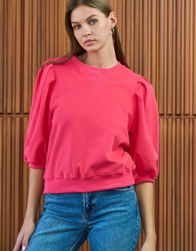 Scout Georgia Puff Sleeve Sweat
