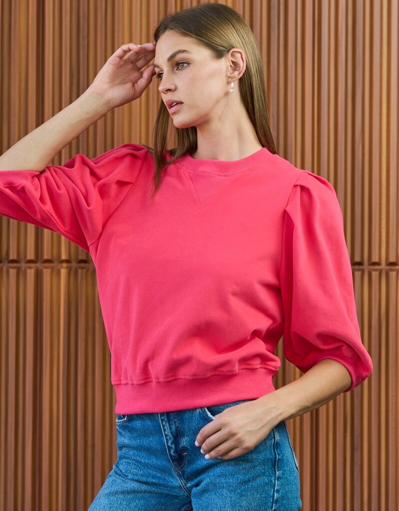 Scout Georgia Puff Sleeve Sweat