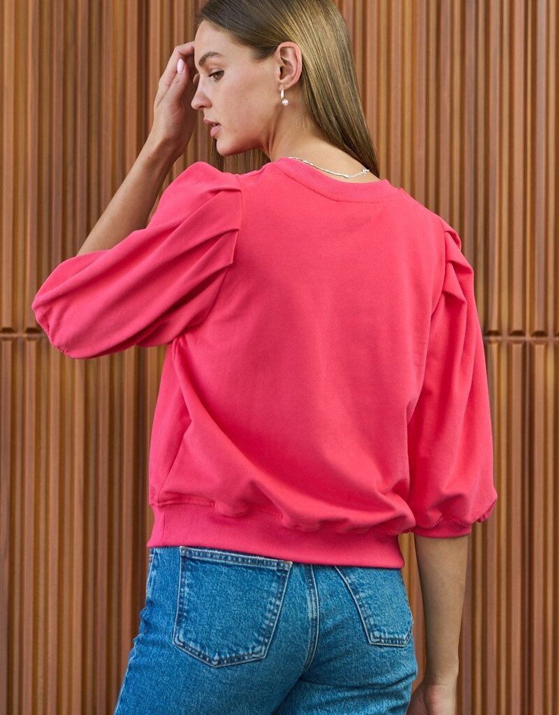 Scout Georgia Puff Sleeve Sweat