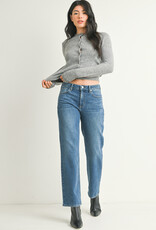 Just Black Denim Stretchy Straight