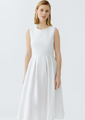 Oui Midi Linen Dress