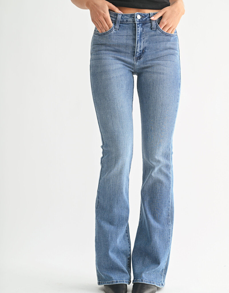 Just Black Denim Skinny Flare