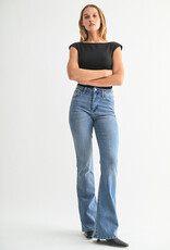Just Black Denim Skinny Flare