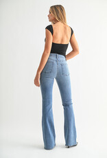 Just Black Denim Skinny Flare
