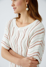 Oui Pullover Bicolour