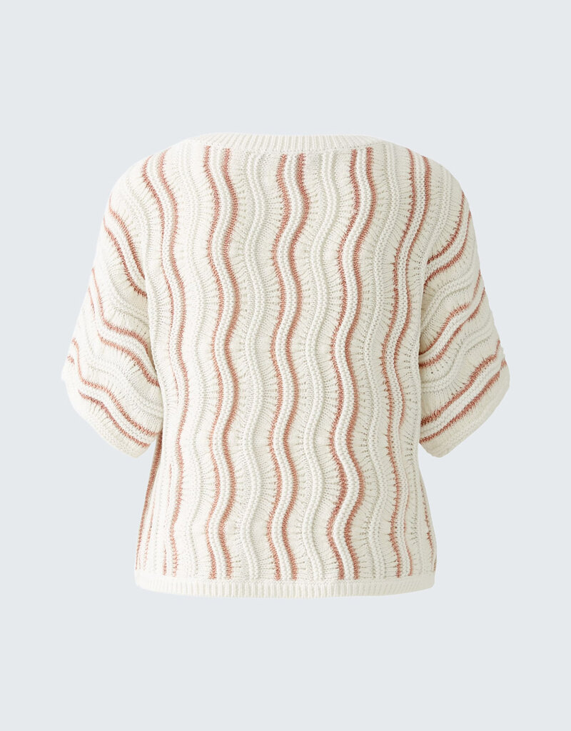 Oui Pullover Bicolour