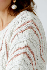 Oui Pullover Bicolour