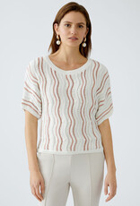 Oui Pullover Bicolour
