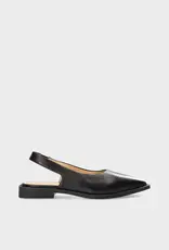 Copenhagen Sling Back Leather Flat