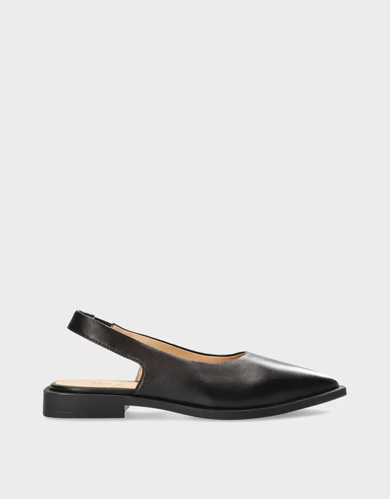 Copenhagen Sling Back Leather Flat