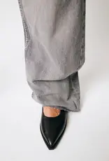 Copenhagen Sling Back Leather Flat