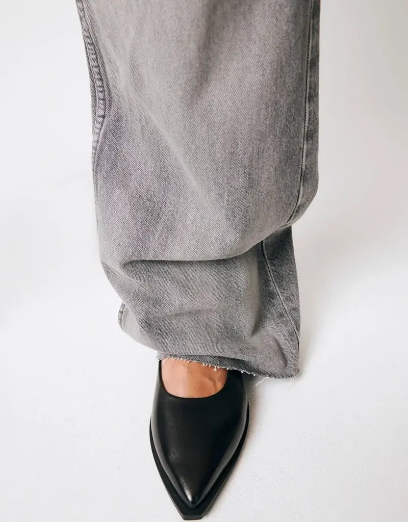 Copenhagen Sling Back Leather Flat