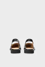 Copenhagen Sling Back Leather Flat