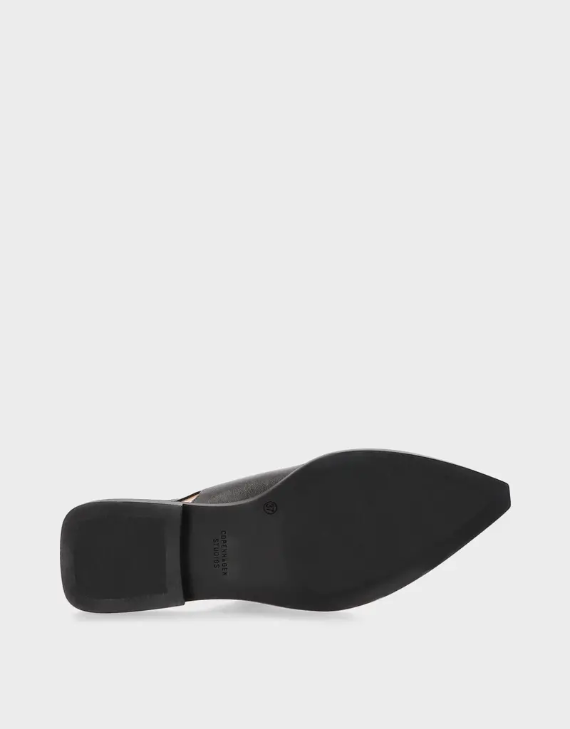 Copenhagen Sling Back Leather Flat