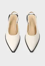 Copenhagen Sling Back Leather Flat