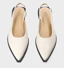 Copenhagen Sling Back Leather Flat