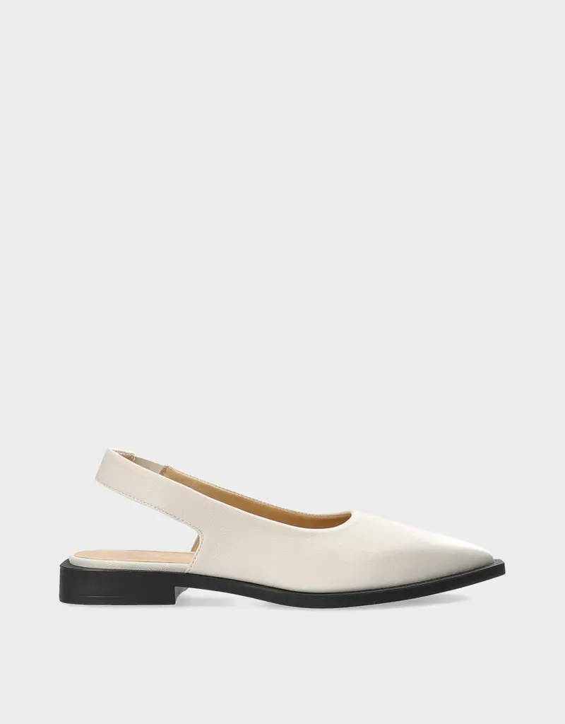 Copenhagen Sling Back Leather Flat