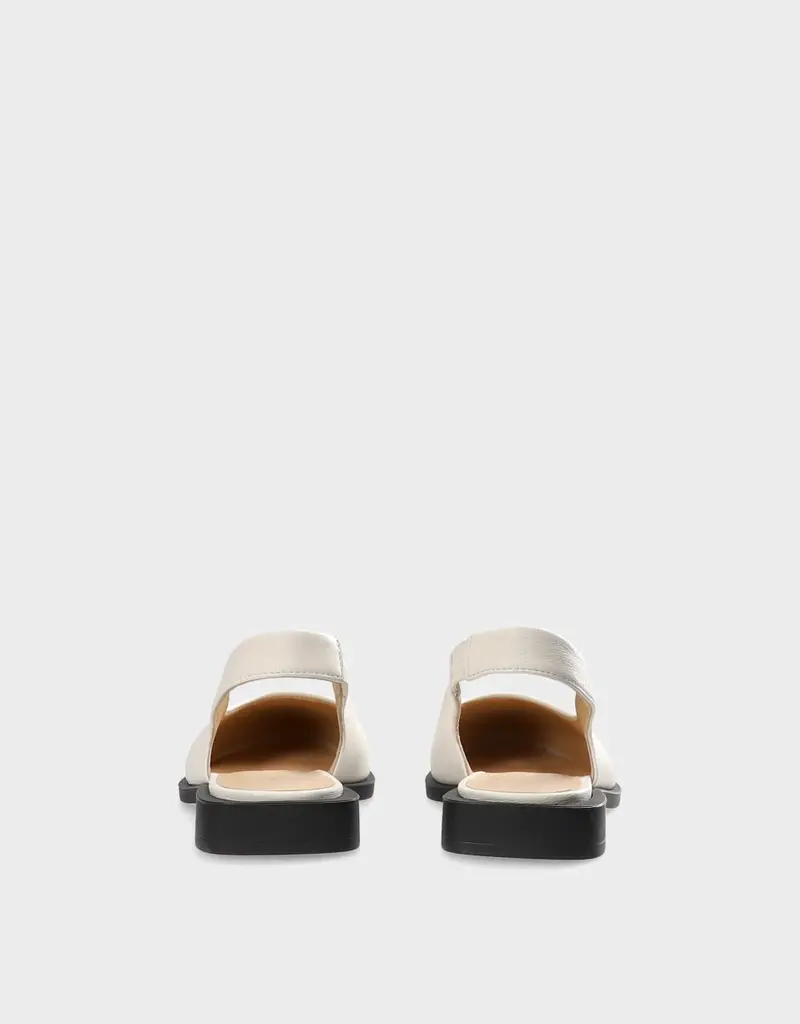 Copenhagen Sling Back Leather Flat