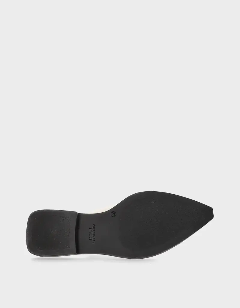 Copenhagen Sling Back Leather Flat