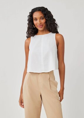Bella Dahl Sleeveless Button Back Top